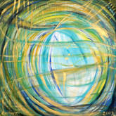 20031231 GLOBALISIERUNG, 90X90cm